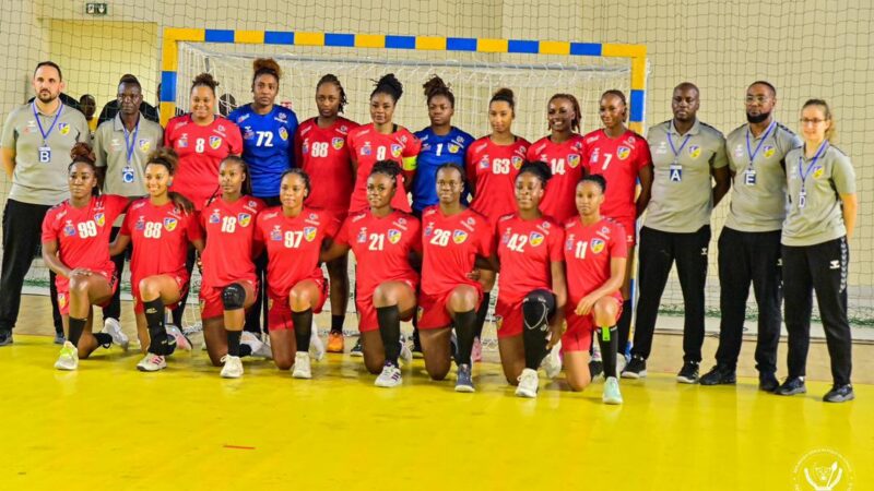 CAN HANDBALL SENIOR DAME/ LA RDC EVINCEE EN QUART DE FINALE