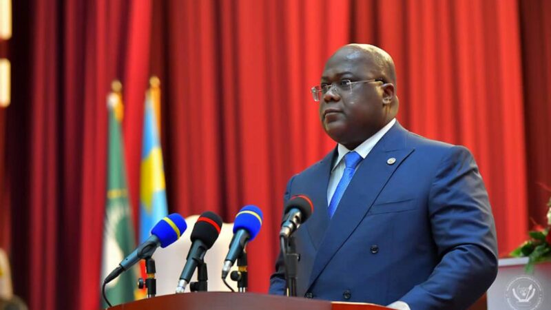 Ce Mercredi 11 décembre, Felix Tshisekedi devant le congrès